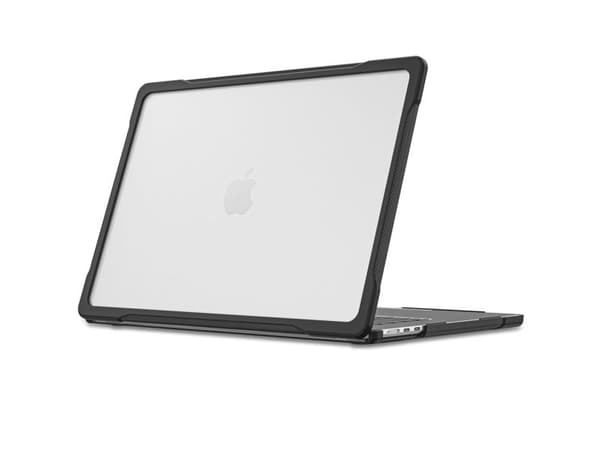 TECH-PROTECT VELAR -kotelo MacBook Air 15 M2–M5 2023–2026, musta/matta kirkas
