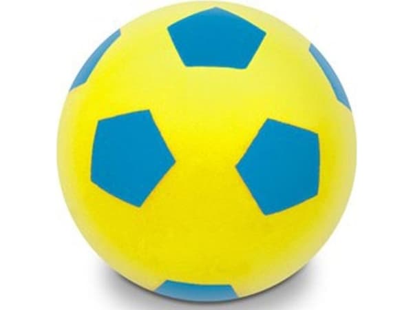 Enero skumboll Soft 20 cm gul/blå