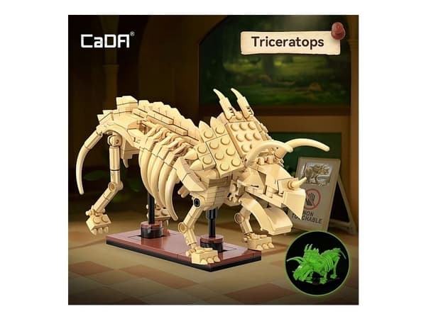 Jamara CaDA Triceratops Bricks, Byggsats, 8 År, 272 styck