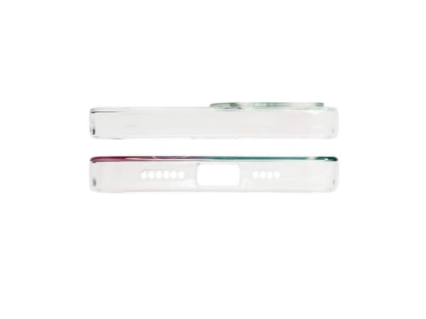 Marble-deksel til iPhone 12 Pro Max - gel-deksel mint marble