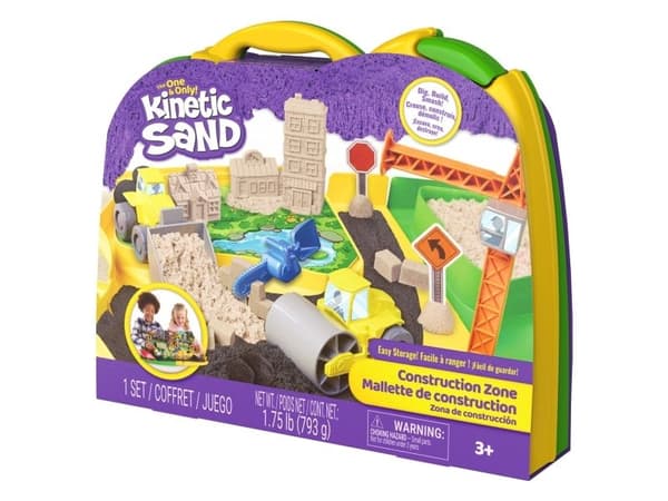 Kinetic Sand Construction Zone