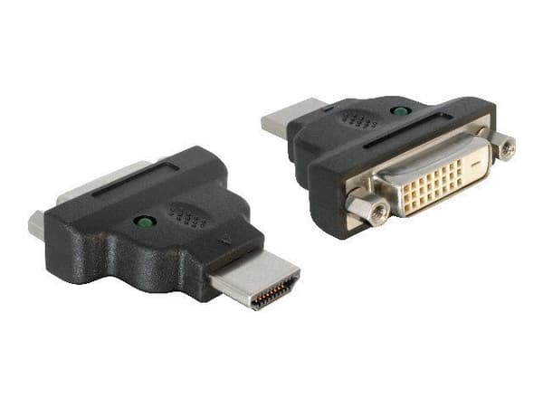 Delock - Video adapter - DVI-D hunn til HDMI hann