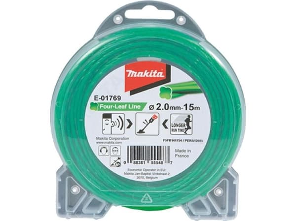 Makita - Gresstusserstreng - 2 mm - lengde: 15 m