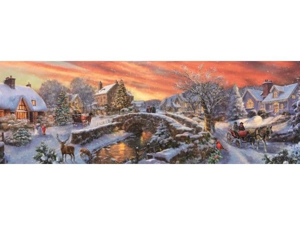 Clementoni pussel Panorama 1000 compact Christmas