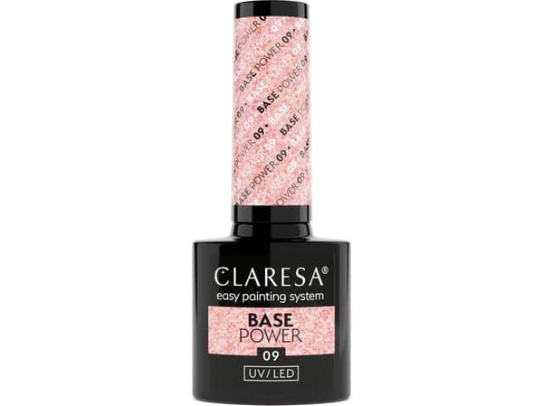 CLARESA Base Power Nail UV/LED Rubber Base 09 5 g