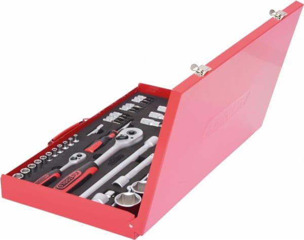 KS TOOLS - Ratsiat - 52 kpl - 1/4", 1/2" kotelo
