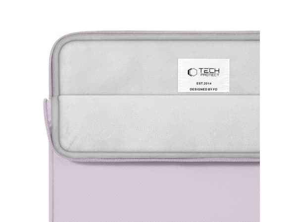 Tech-Protect sleeve til 13-14" laptop - rosa