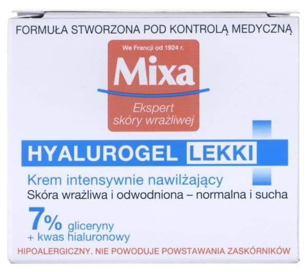 Mixa Hyalurogel ansiktskrem 50 ml