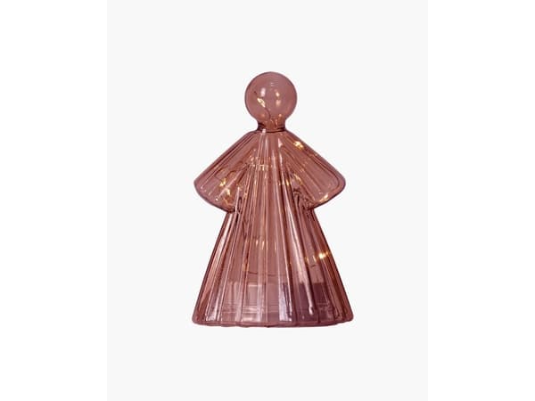 Sirius - Alberte engel bordeaux - 14 cm