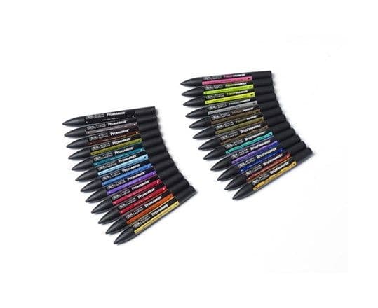 Mixed marker set 24pcs in bag