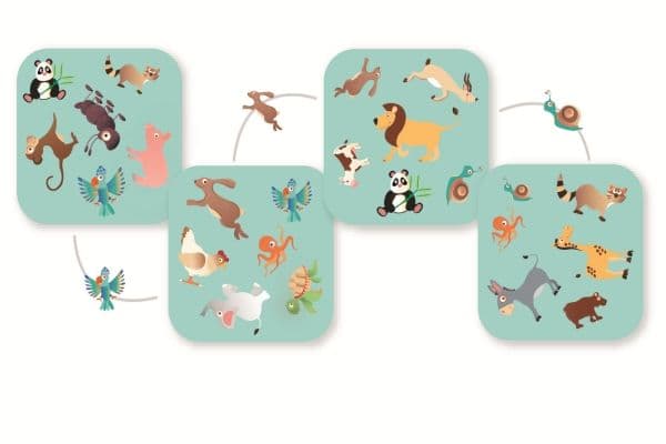 Puzzle Game- Perceptive Raccoon Cards