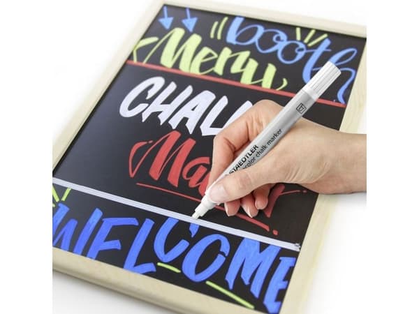 Staedtler 344-0, Hvit, Kule, 10 stykker