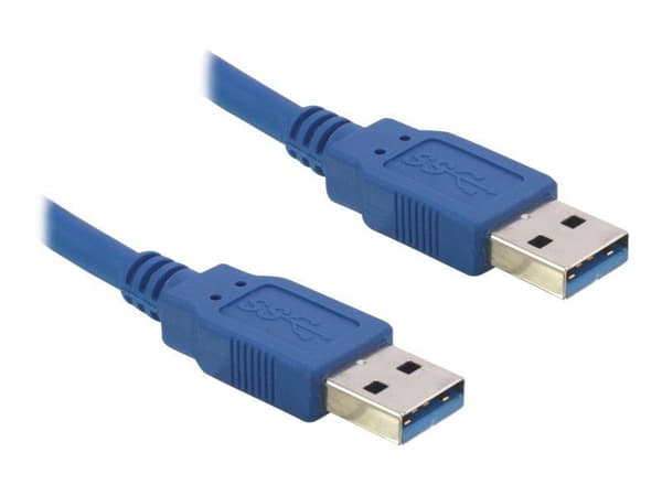 Delock - USB-kaapeli - USB (han) til USB (han) - USB 3.0 - 1 m - Delock PCI Express -kortille