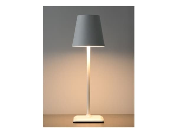 Techly Techly trådlös LED-bordslampa touch vit