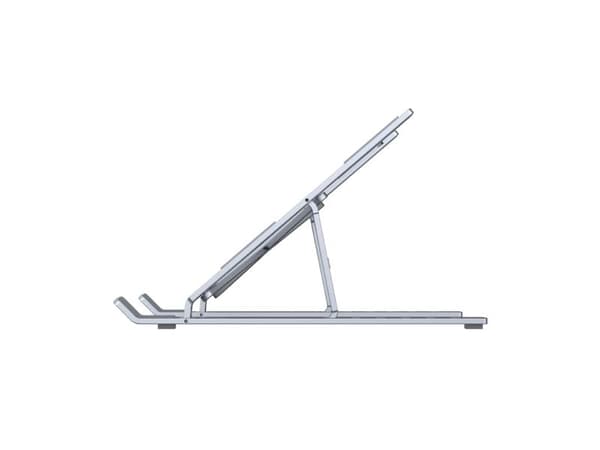 Unitek - Notebookstativ - Mechanical , foldable - sølv