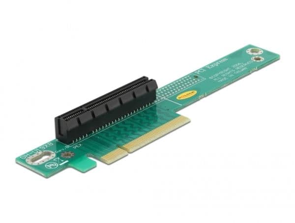 Delock Riser Card PCI Express x8 Angled 90° Left insertion - Stigekort