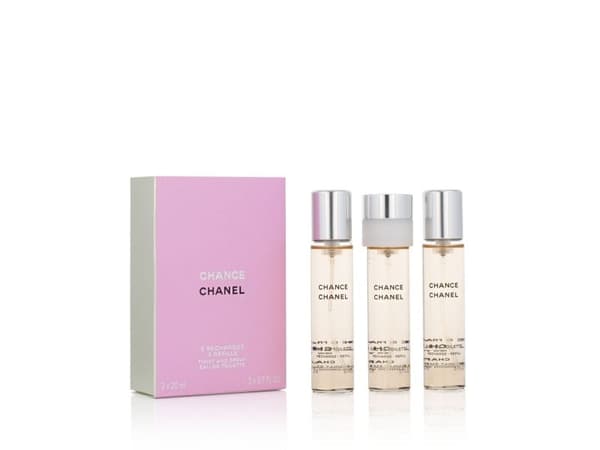 Chanel Chance edt 3x20ml refills