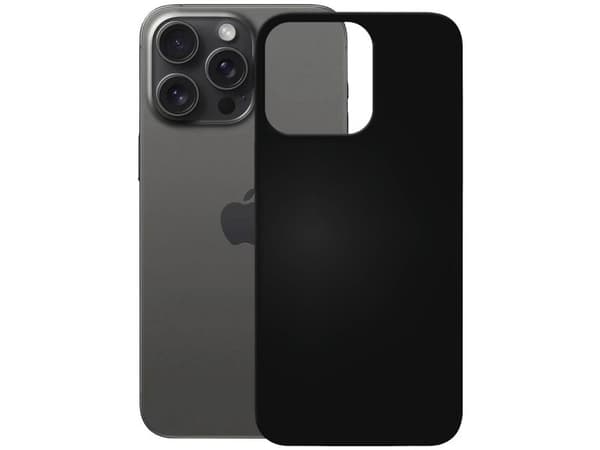 PEDEA 50160982, Suojus, Apple, iPhone 15 Pro Max, 17 cm (6.7"), Musta