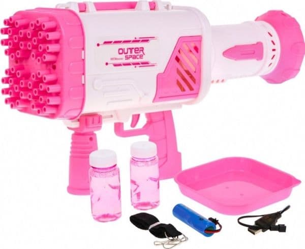 Ramiz boblemaskinpistol rosa