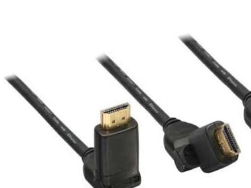 InLine HDMI - HDMI 2 m musta (17002W)