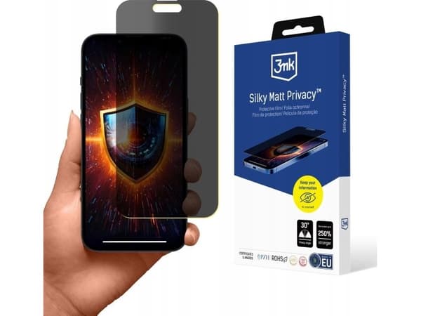 3MK Apple iPhone 15 Plus - 3mk Silky Matt Privacy