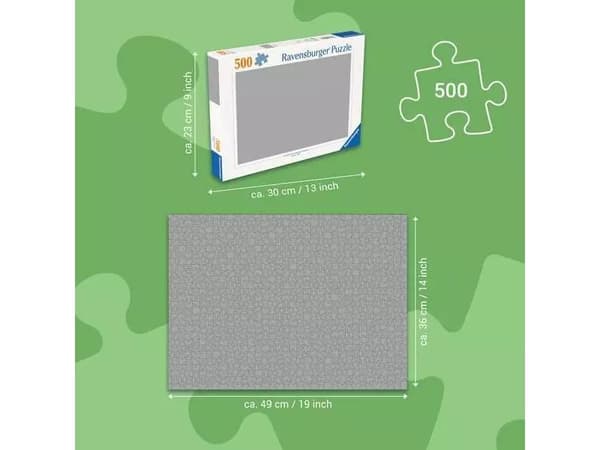 Ravensburger Puzzle 500 palaa - Yksiosainen palapeli