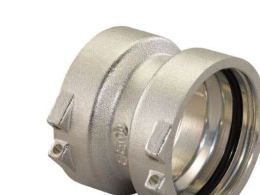 Uponor RS kobling RS2-RS2 - forkromet messing UPONOR