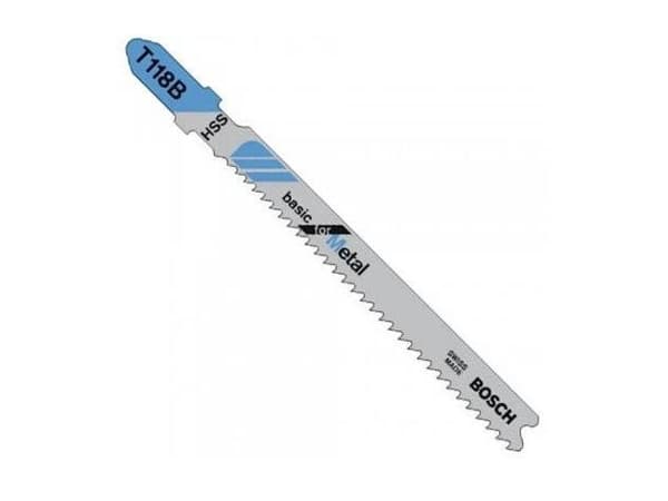 Bosch basic for Metal T 118 B - Sagblad - for blikk - 5 deler - lengde: 92 mm