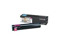 Lexmark - Høy ytelse - magenta - original - tonerpatron LCCP - for Lexmark X940e, X940e Page Plus Solution, X945e, X945e Page Plus Solution