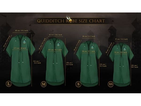 Slytherin Quidditch-dräkt