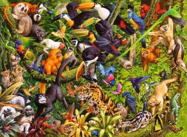 Ravensburger 13351, 200 stykker, Dyr, 8 år