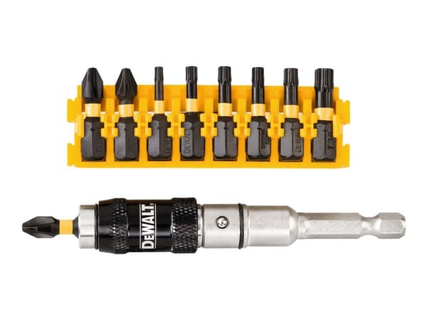 DeWALT - Bit holder set - 10 delar - längd: 25 mm