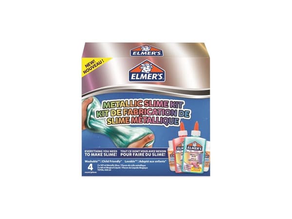 Lim, Elmer´s Metallic slime kit, Slime
