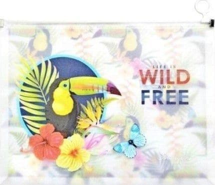 A4+ mappe med plastglidelås Toucan P0117
