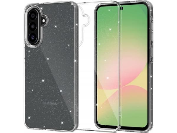Tech-Protect Galaxy A56 Flexair glitter mobilskal
