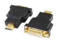 Cablexpert A-HDMI-DVI-3 - Videoadapter - HDMI han til DVI-D hun