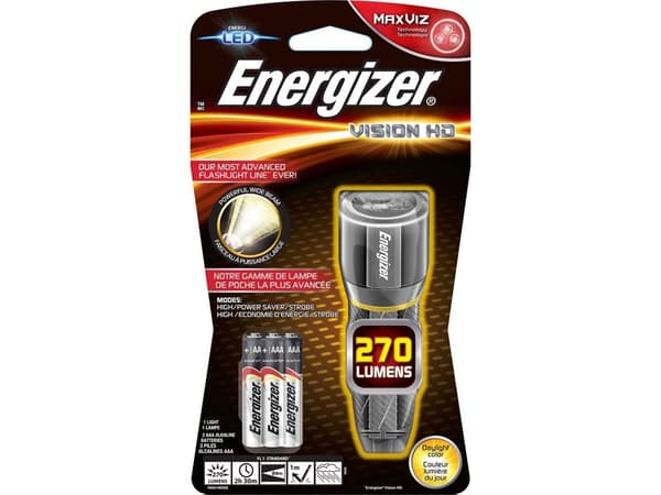 Ficklampa Energizer Vision Metal