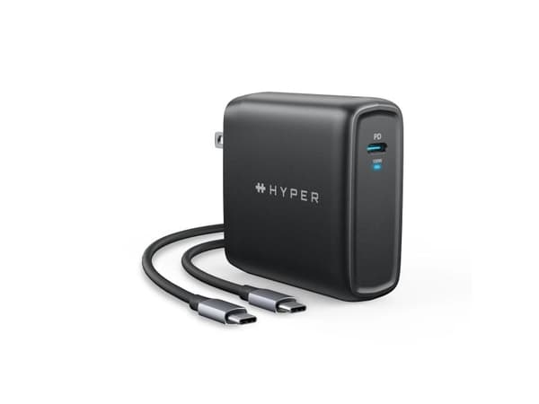 Targus 100W GaN Charger, AC, 2 m, Sort