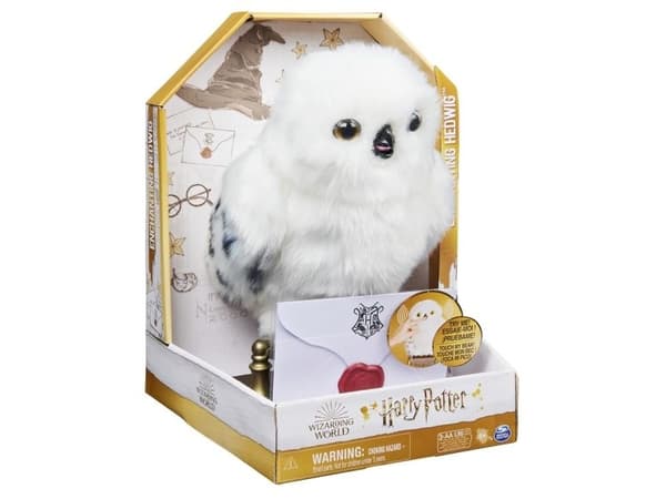 Harry Potter Wizarding World Interactive Enchanted Hedwig - 27cm tall.