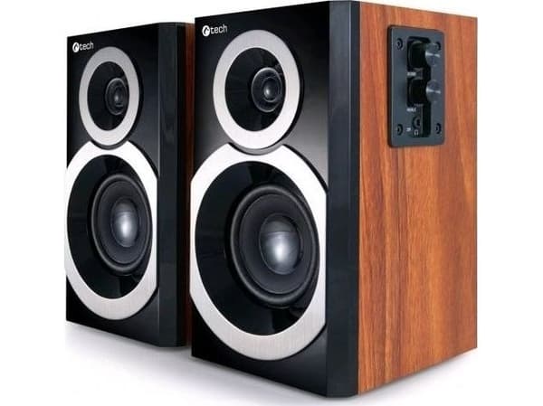 C-Tech C-TECH-kaiuttimet SPK-310WD, 2.0, puinen, puinen