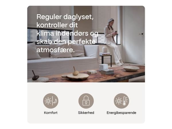 MotionBlinds Upgrade Kit starterkit (Upgrade Kit for roller blinds + bridge + 1C remote)