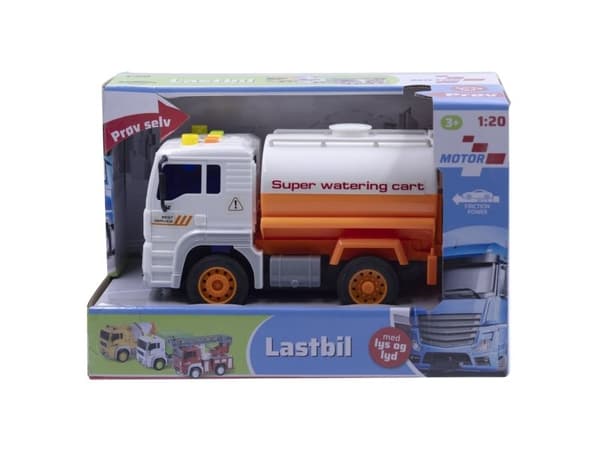 Tankbil m/lys og lyd 18cm