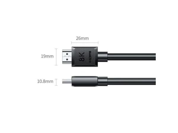 HDMI 8K 60Hz UGREEN 5m 48Gbps kaapeli (musta)