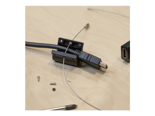 Deltaco HDMI-AR11, HDMI Type-A, USB Type-C, musta