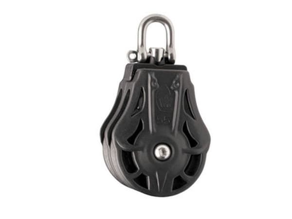 Wichard 45 mm dubbelblock m/virvel