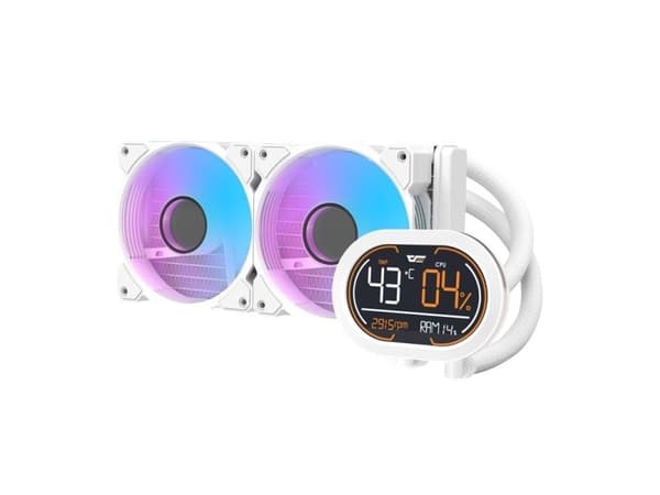 Vattenkylning Darkflash för CPU DH240D (vit)