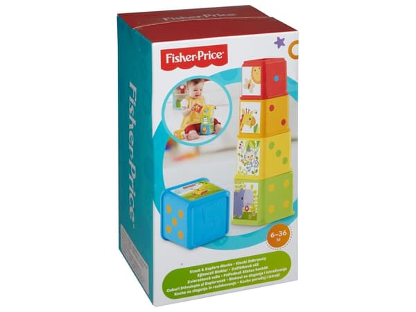 Fisher Price Stack & Explore Blocks