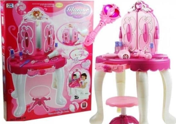 Toalettartikler til en prinsesse