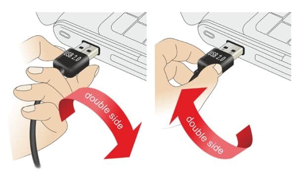 Delock EASY-USB - USB-kaapeli - mini-USB tyyppi B (han) til USB (han) - 1 m - lajittelu