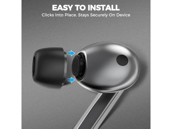 TECH-PROTECT örontoppar 3-pack Galaxy Buds 3 Pro grå